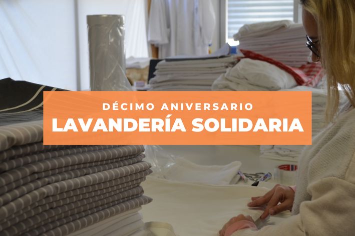 Lavandería Solidaria celebra su décimo aniversario