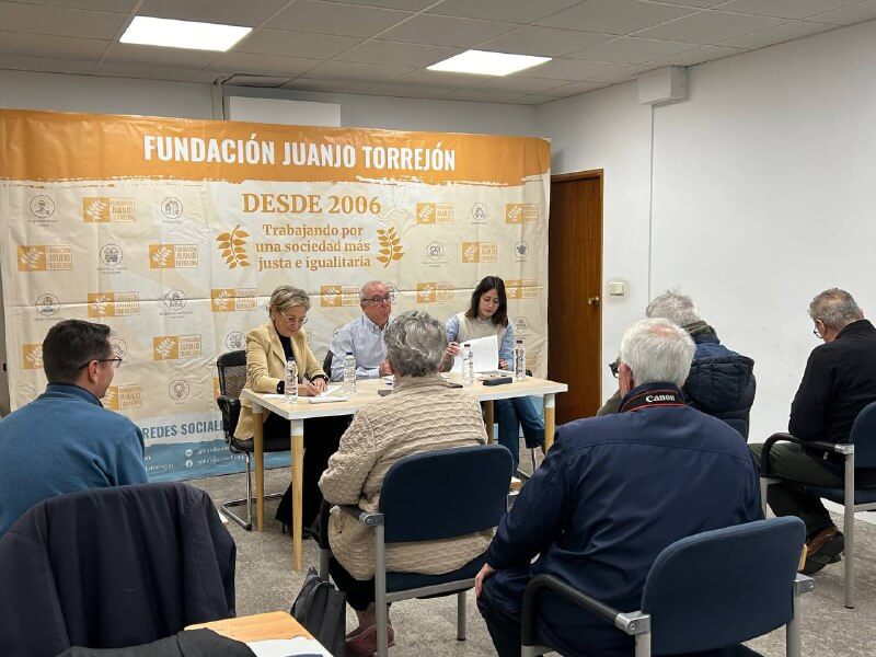 Fundación Juanjo Torrejón presenta su campaña de captación de voluntariado en rueda de prensa y manifiesta la necesidad de un Punto de Voluntariado en Aranjuez