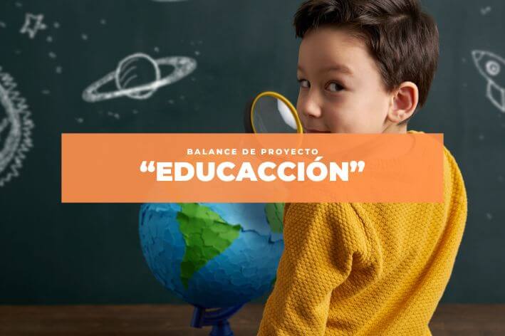 El proyecto «Educacción» hace balance de su actividad destacando la incorporación de acciones en dos nuevos centros educativos